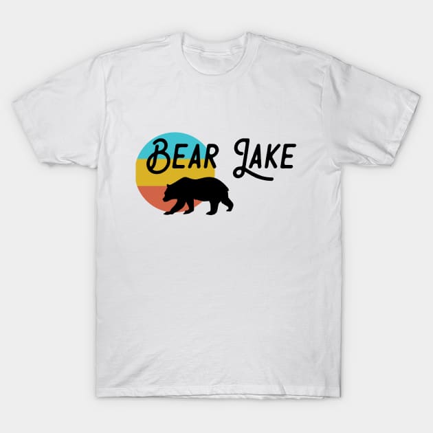 Retro-ish Bear Lake T-Shirt by BundleBeeGraphics